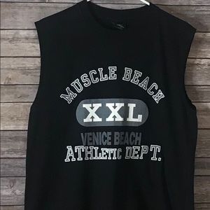 Black Venice Beach Tank NWOT